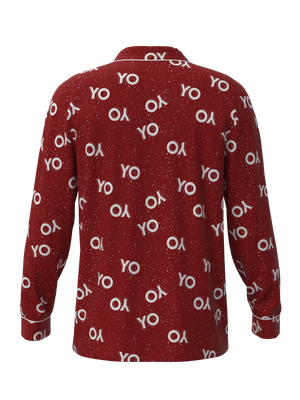 Christmas YO YO YO Button Down Top (Unisex)