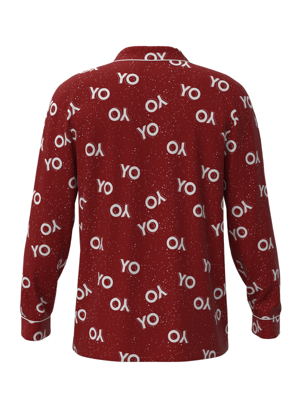 Christmas YO YO YO Button Down Top (Unisex)
