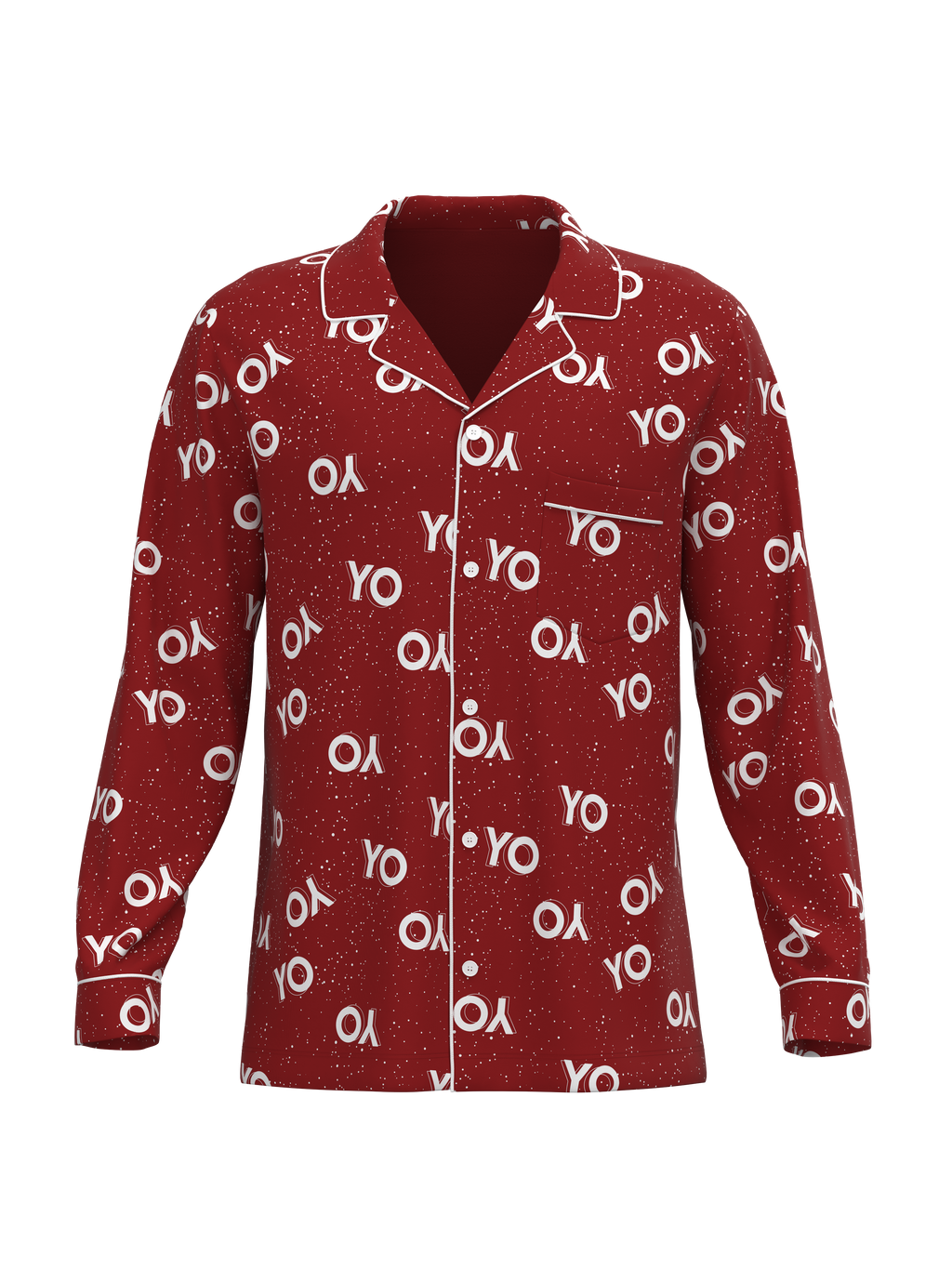 Christmas YO YO YO Button Down Top (Unisex)