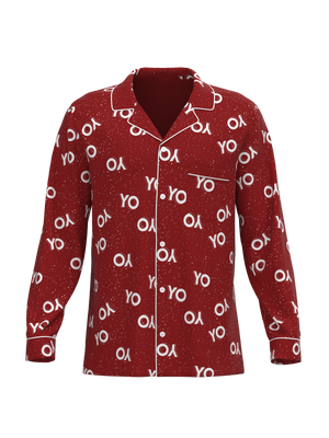Christmas YO YO YO Button Down Top (Unisex)