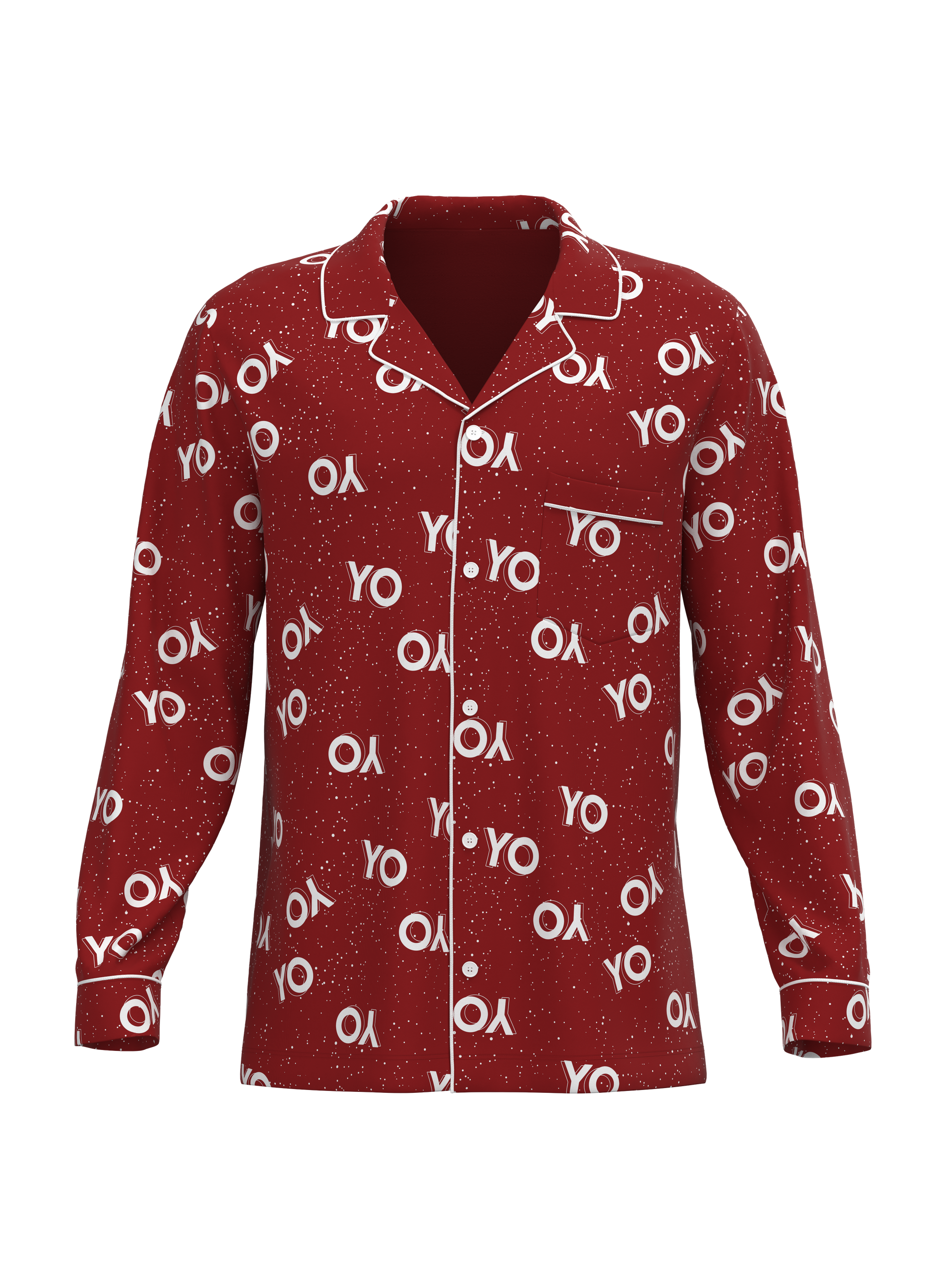 Christmas YO YO YO Button Down Top (Unisex)