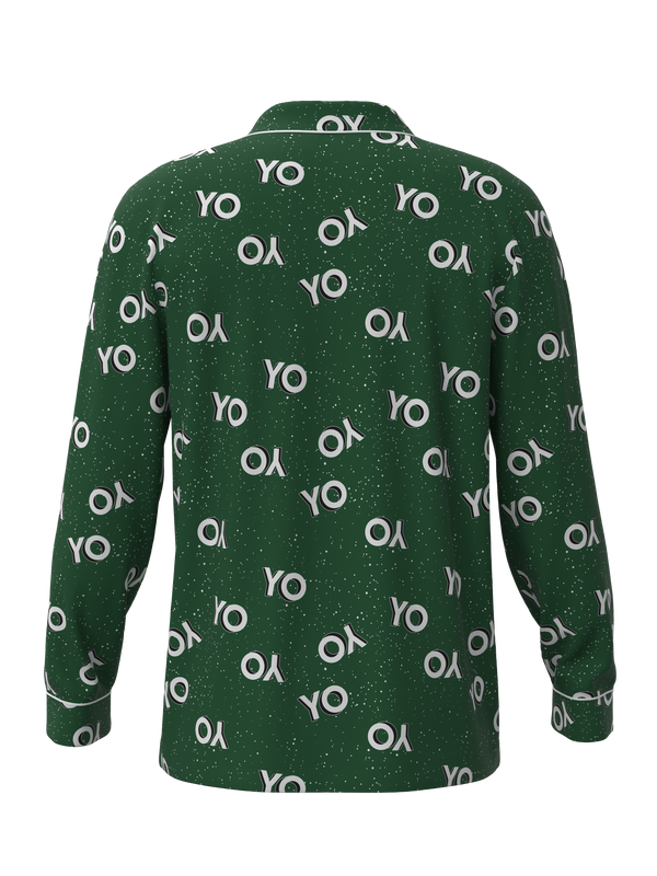 Christmas YO YO YO Button Down Top (Unisex)