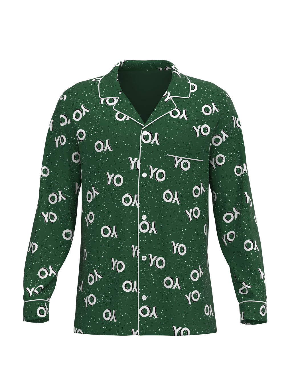 Christmas YO YO YO Button Down Top (Unisex)