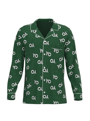 Christmas YO YO YO Button Down Top (Unisex)