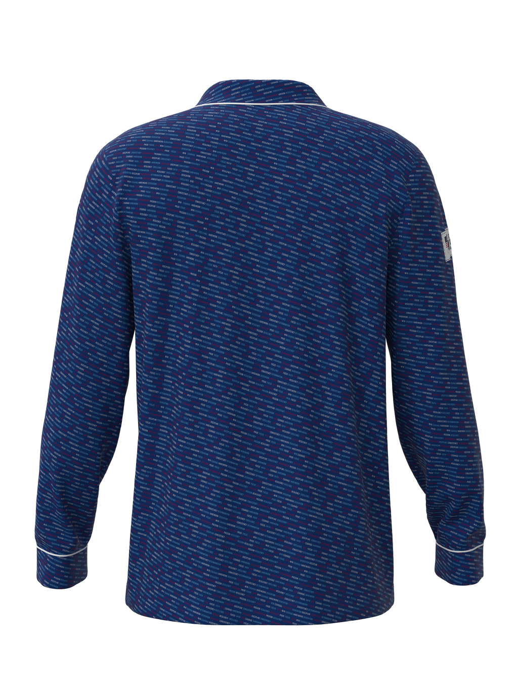 Inspirational Team USA Button Down Long Sleeve Tops (Men's)