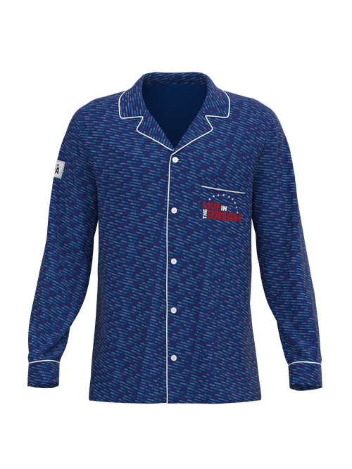 Inspirational Team USA Button Down Long Sleeve Tops (Men's)
