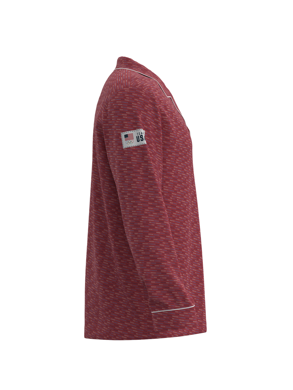 Inspirational Team USA Button Down Long Sleeve Tops (Men's)