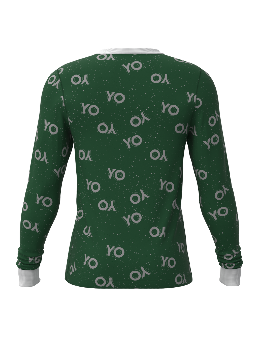 Christmas White Santa Top (Men's)