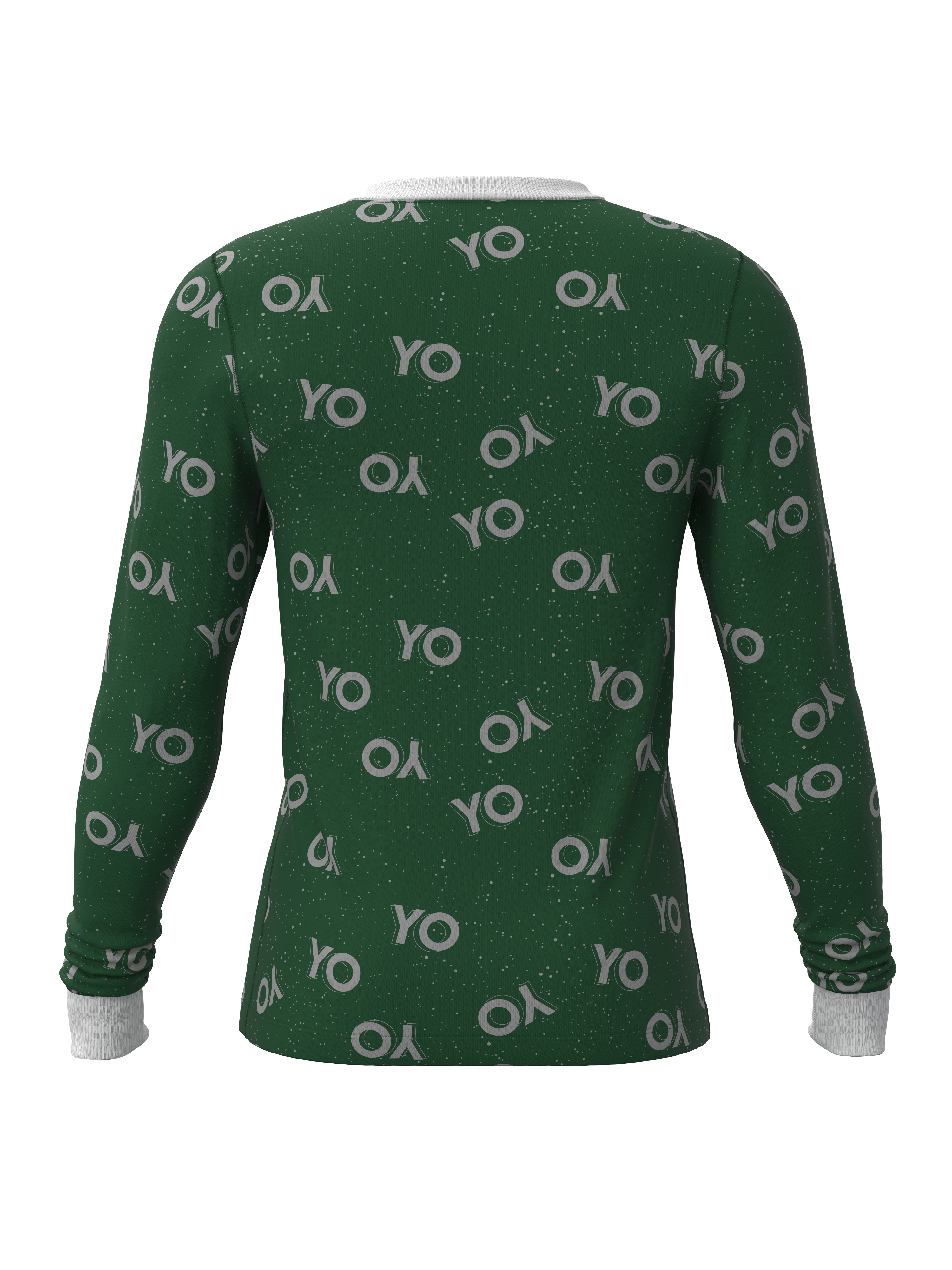 Christmas White Santa Top (Men's)