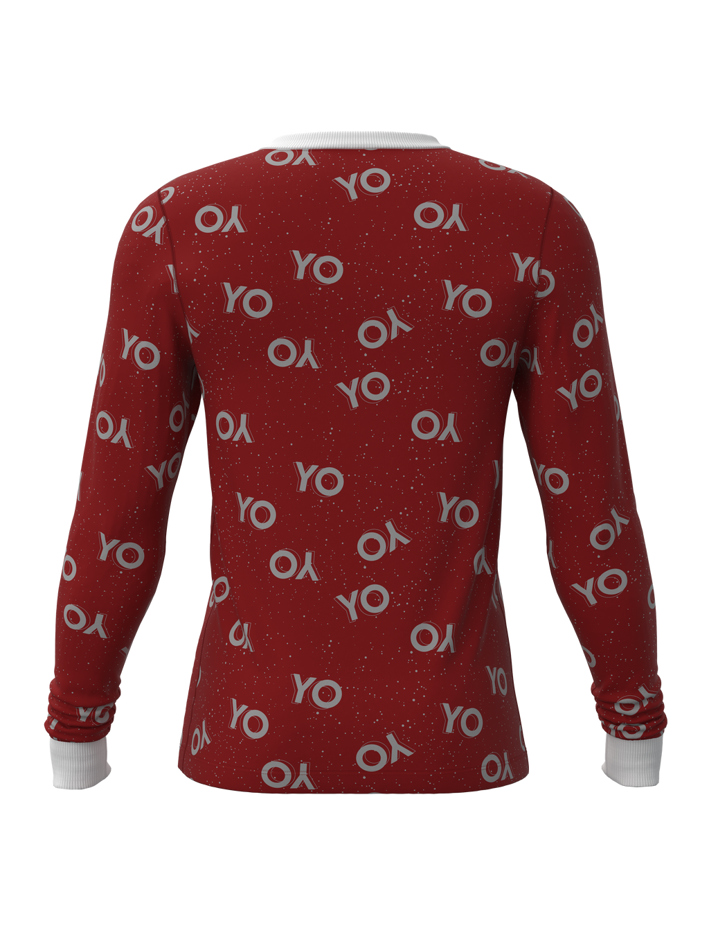 Christmas White Santa Top (Men's)