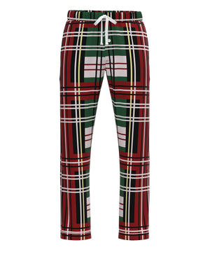 Christmas Bold Plaid Relaxed Fit Pants (Unisex)