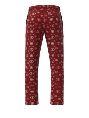 Christmas Snowflake Relaxed Fit Pants (Unisex)