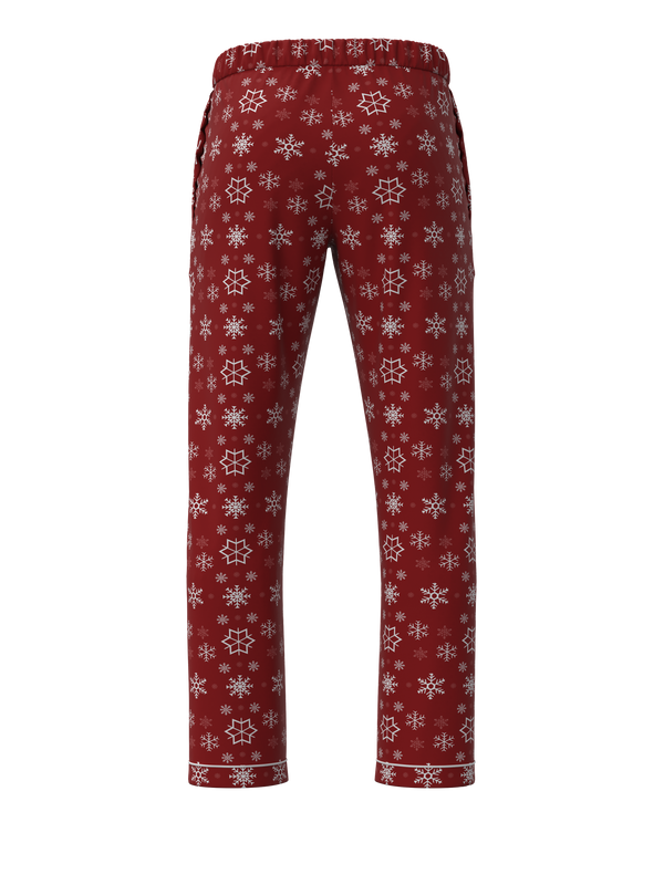 Christmas Snowflake Relaxed Fit Pants (Unisex)