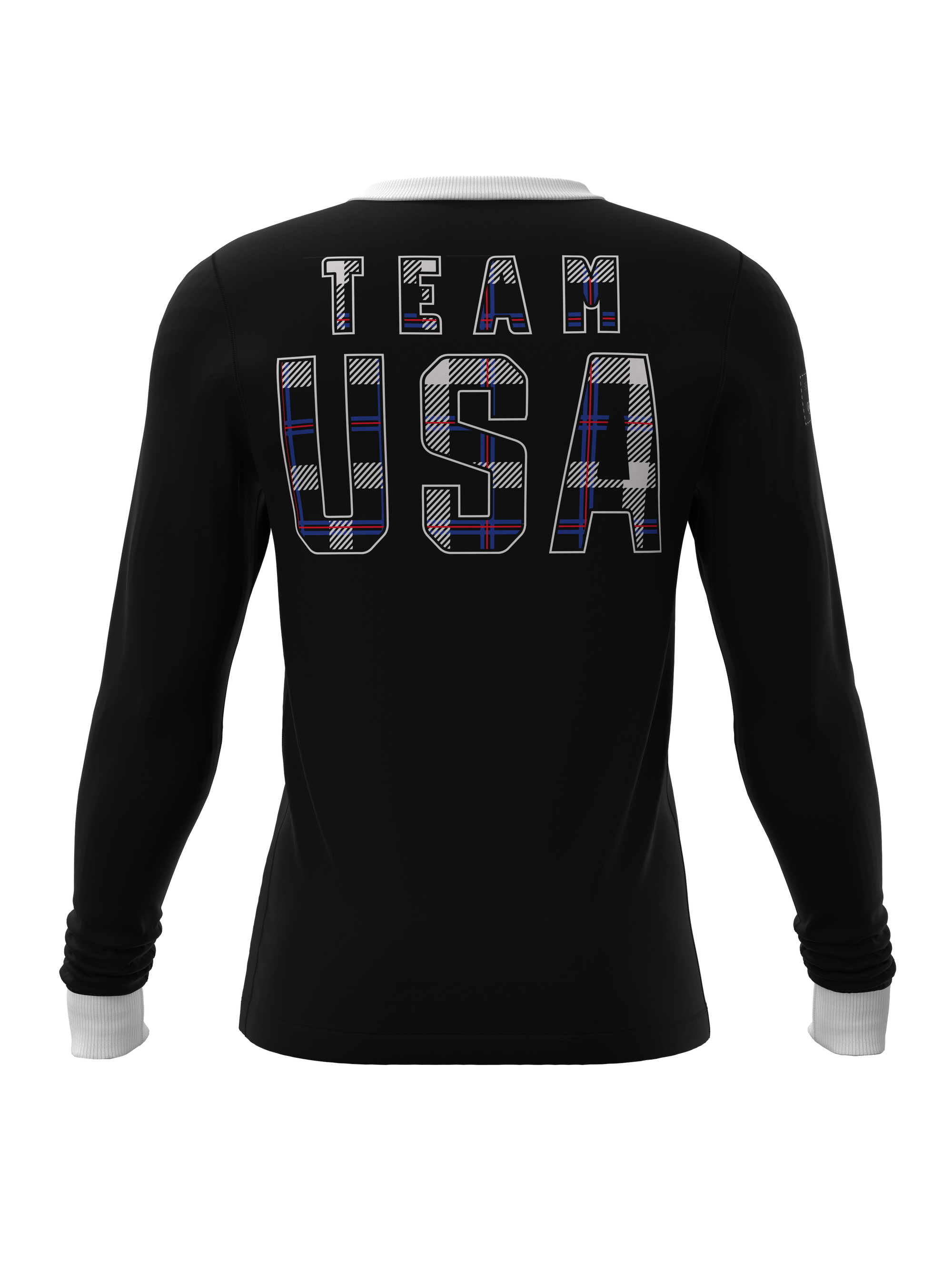 Team USA Plaid Long Sleeve Tops (Men's)