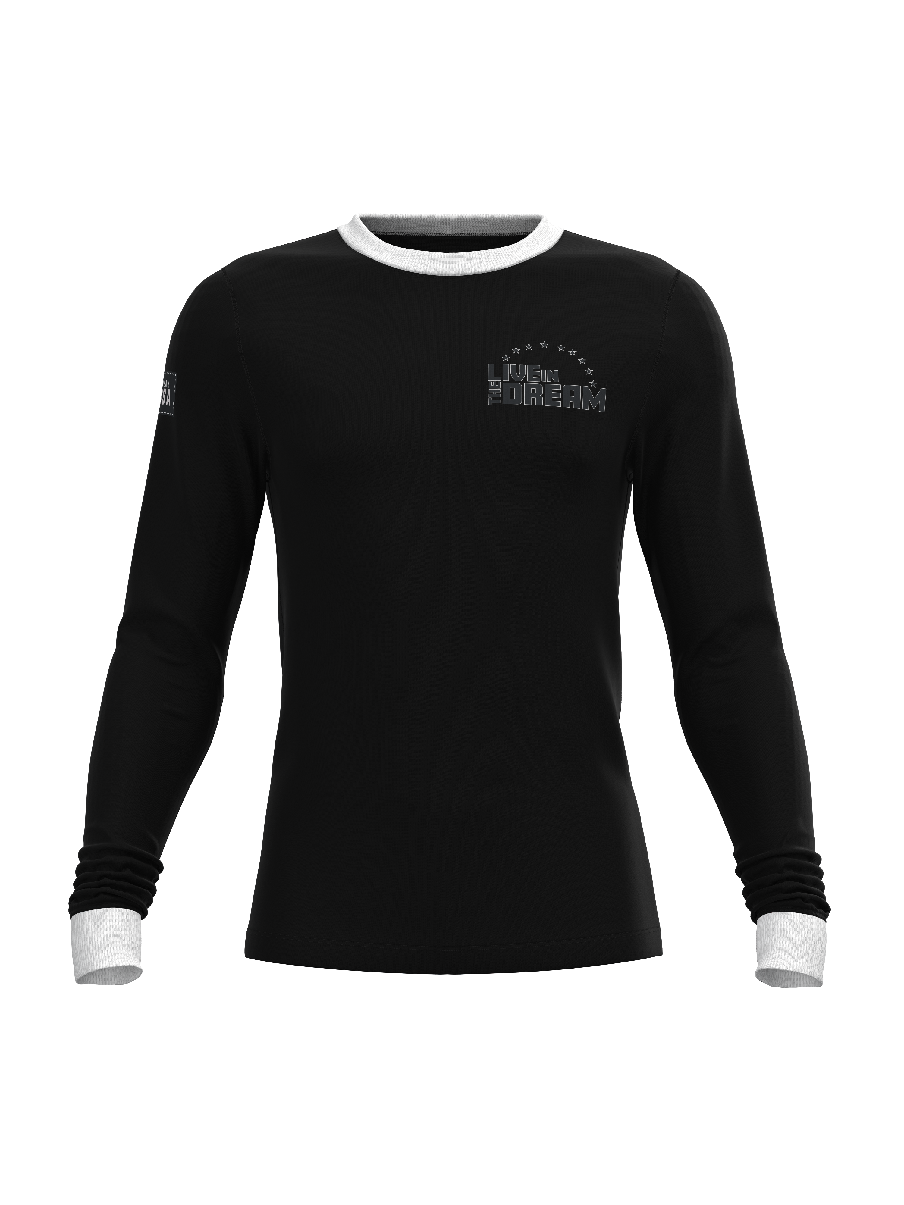 Team USA Plaid Long Sleeve Tops (Men's)