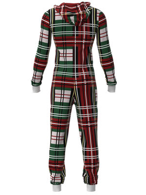 Christmas Bold Plaid Onesie (Men)