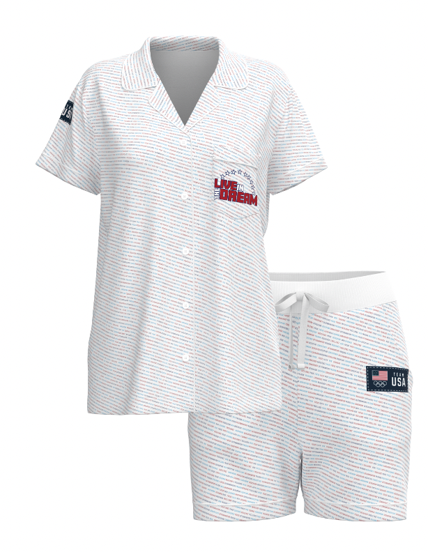 Inspirational Team USA Shorts Sleeve SET (Women's)
