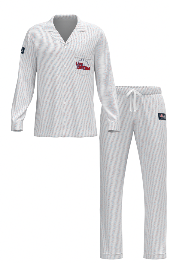 Inspirational Team USA Button Down Long Sleeve SET (Men's)