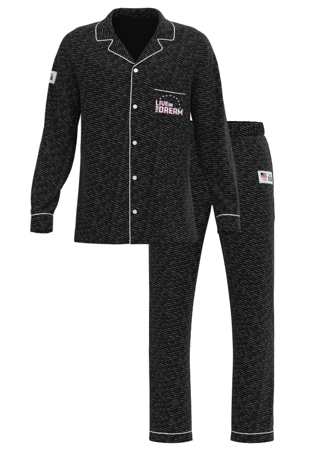 Inspirational Team USA Button Down Long Sleeve SET (Men's)