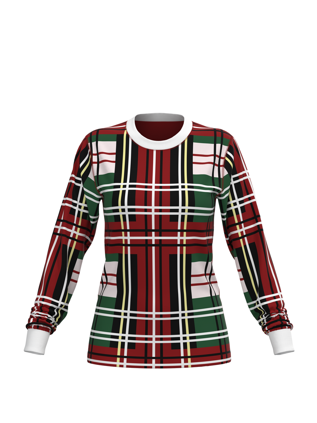 Christmas plaid Top (Women's)