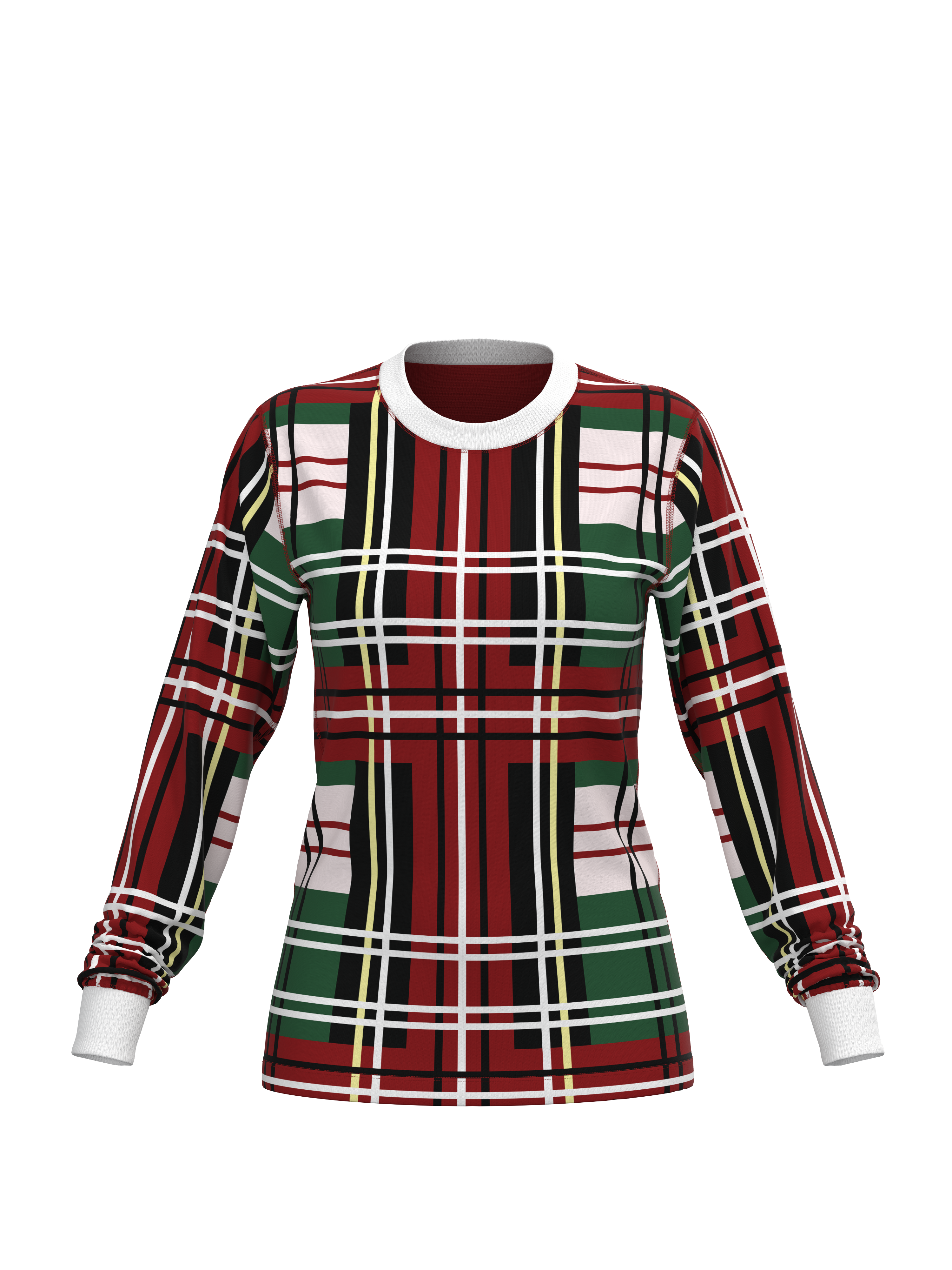 Christmas plaid Top (Women's)