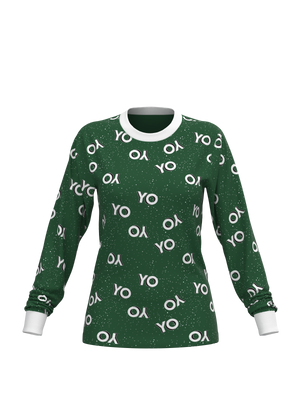 Christmas YO YO YO Long Sleeve Top (Women's)