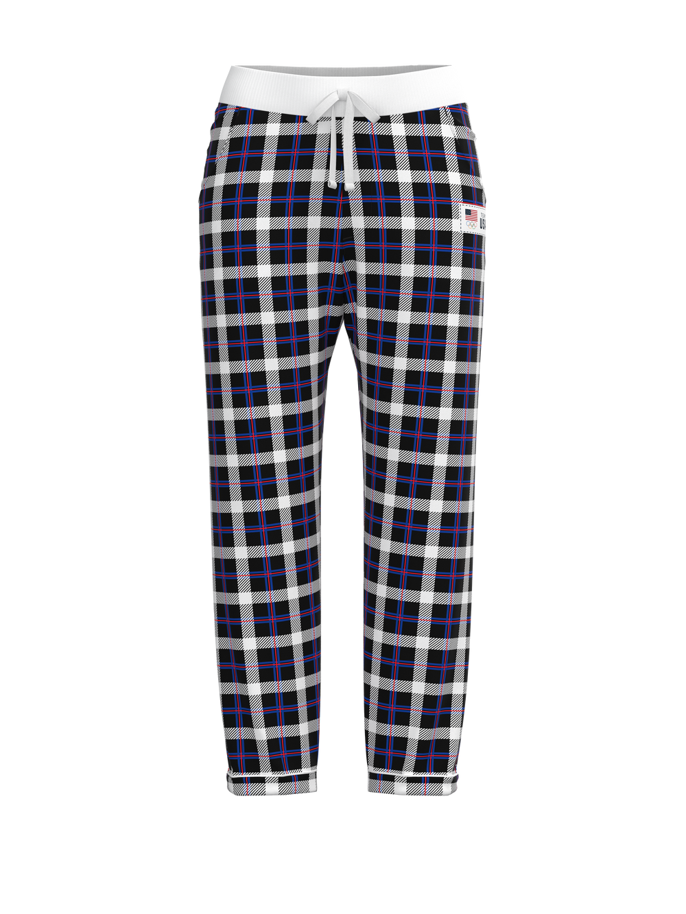 Team USA Plaid Relaxed Fit Pants (Women's)