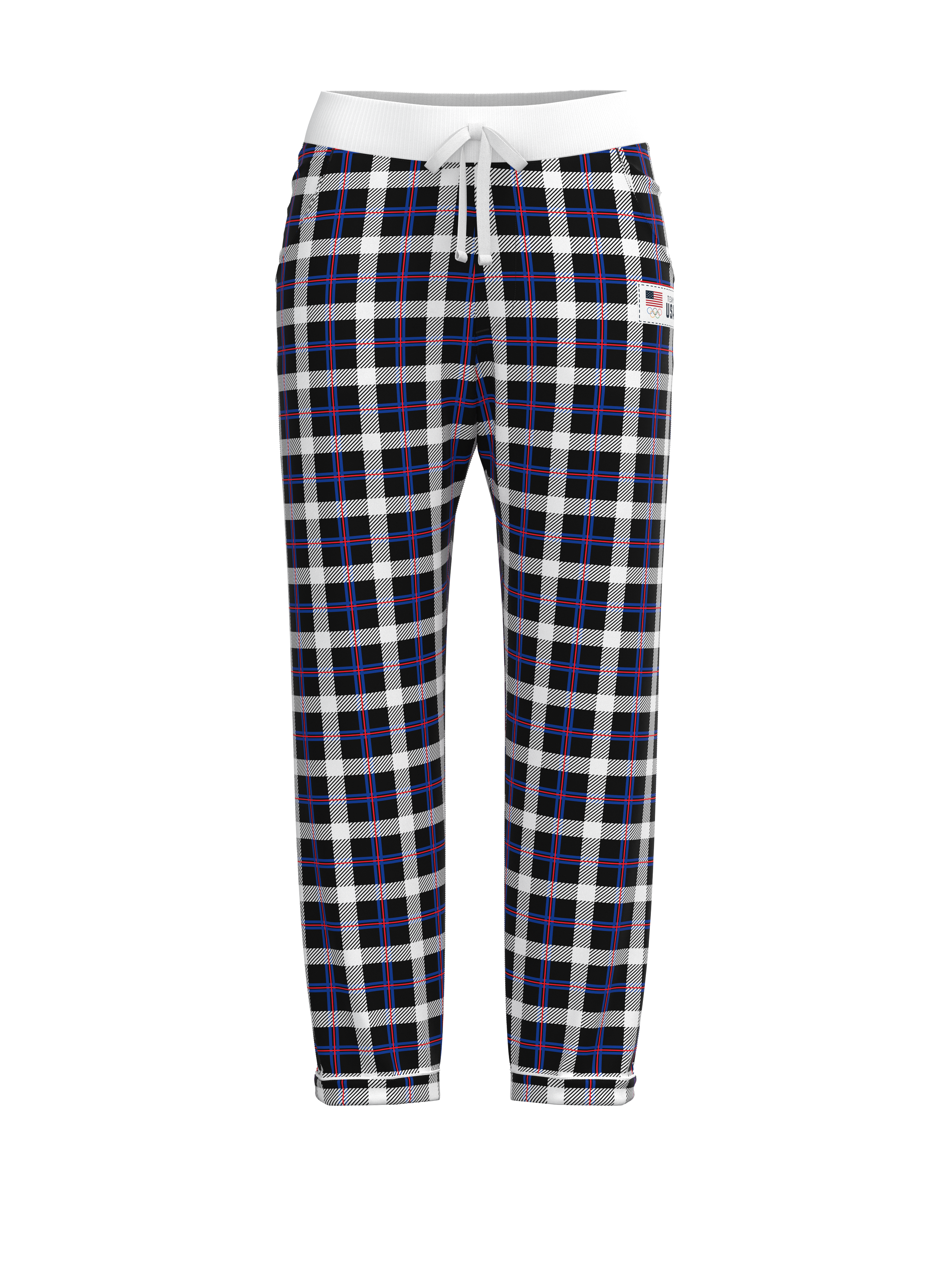 Team USA Plaid Relaxed Fit Pant (Women's)