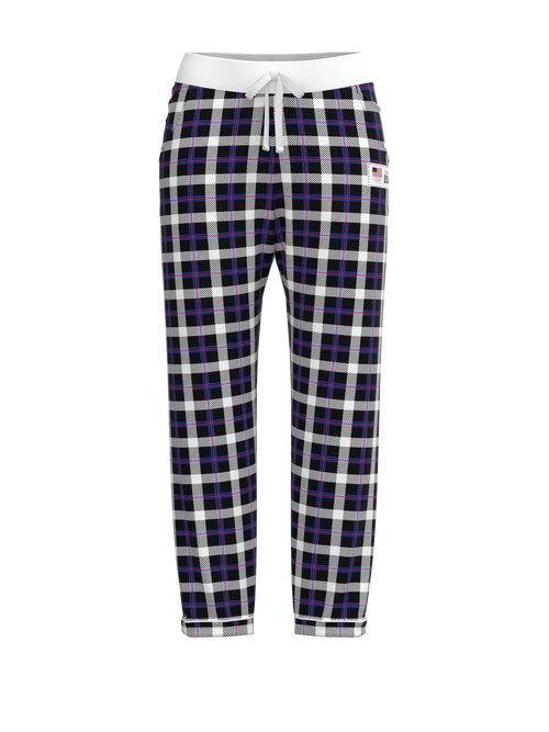 Team USA Plaid Relaxed Fit Pants (Women's)