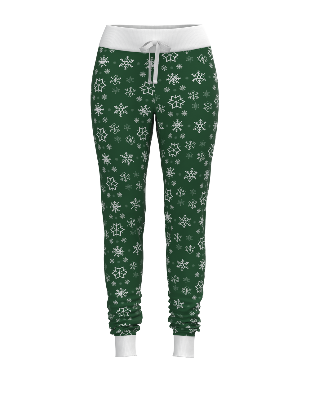 Christmas Snowflake Jogger Pants (Women's)