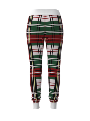 Christmas Bold Plaid Jogger Pants (Women's)