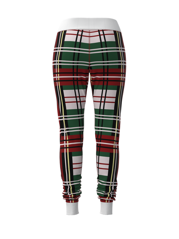 Christmas Bold Plaid Jogger Pants (Women's)