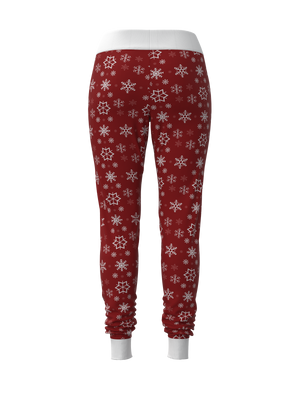 Christmas Snowflake Jogger Pants (Women's)