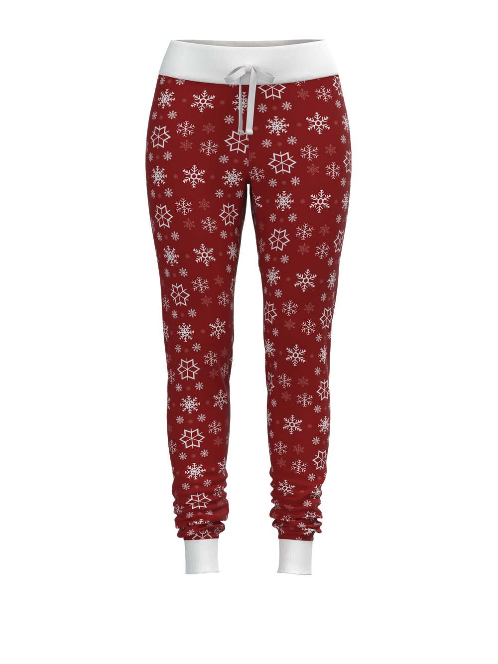 Christmas Snowflake Jogger Pants (Women's)