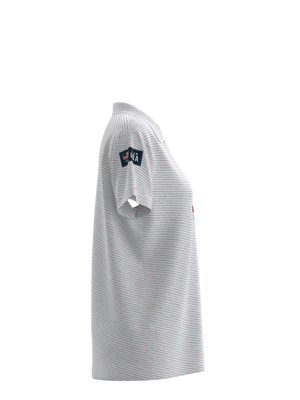 Inspirational Short Sleeve Button Down Team USA Top (Women's)