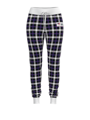Team USA Plaid Joggers (Women's)