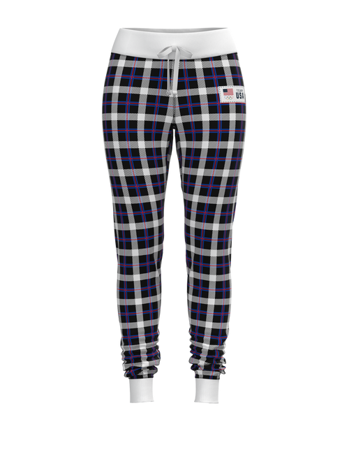 Team USA Plaid Joggers (Women's)