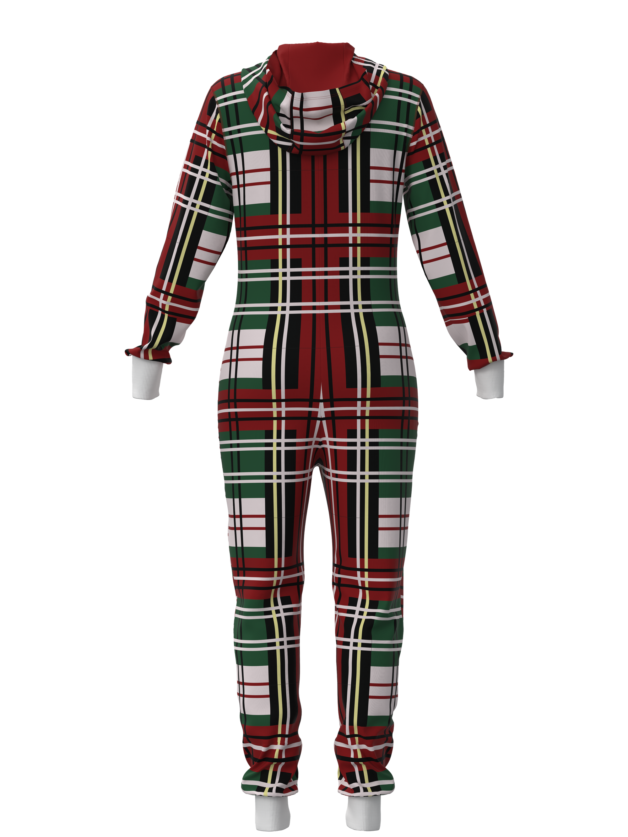 Christmas Plaid Onesie (Women)