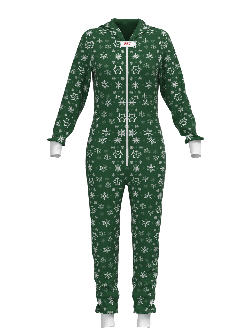 Christmas Snowflake Onesie (Women)