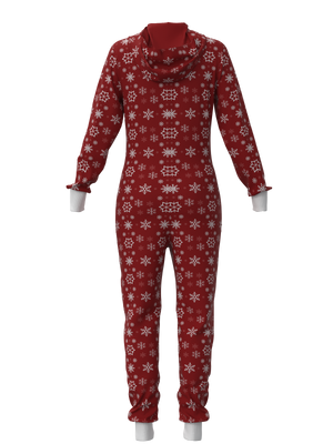 Christmas Snowflake Onesie (Women)