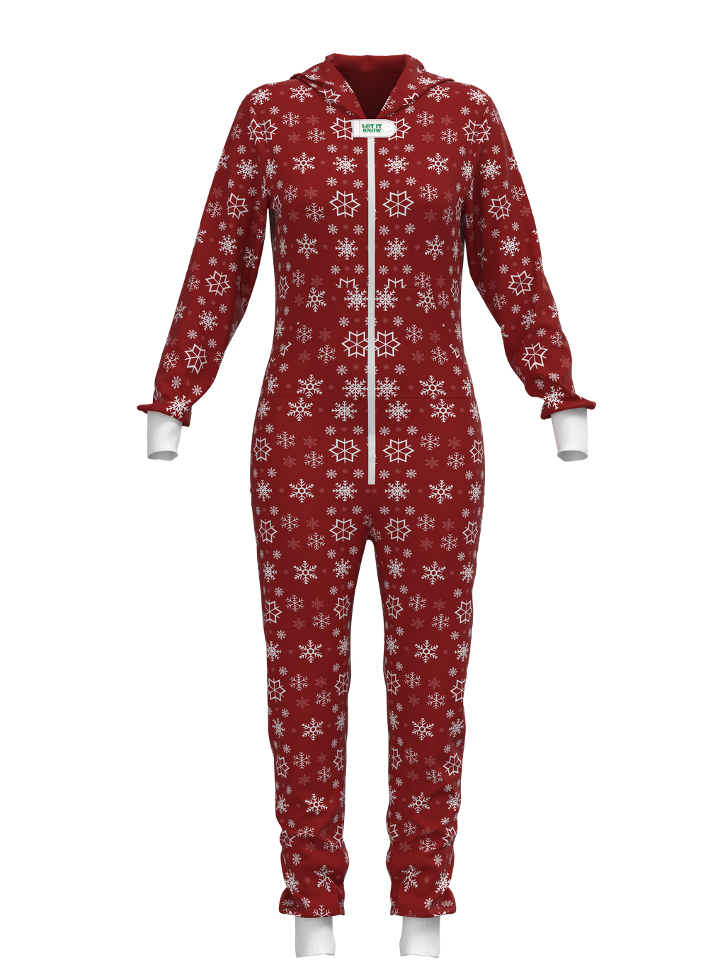 Christmas Snowflake Onesie (Women)