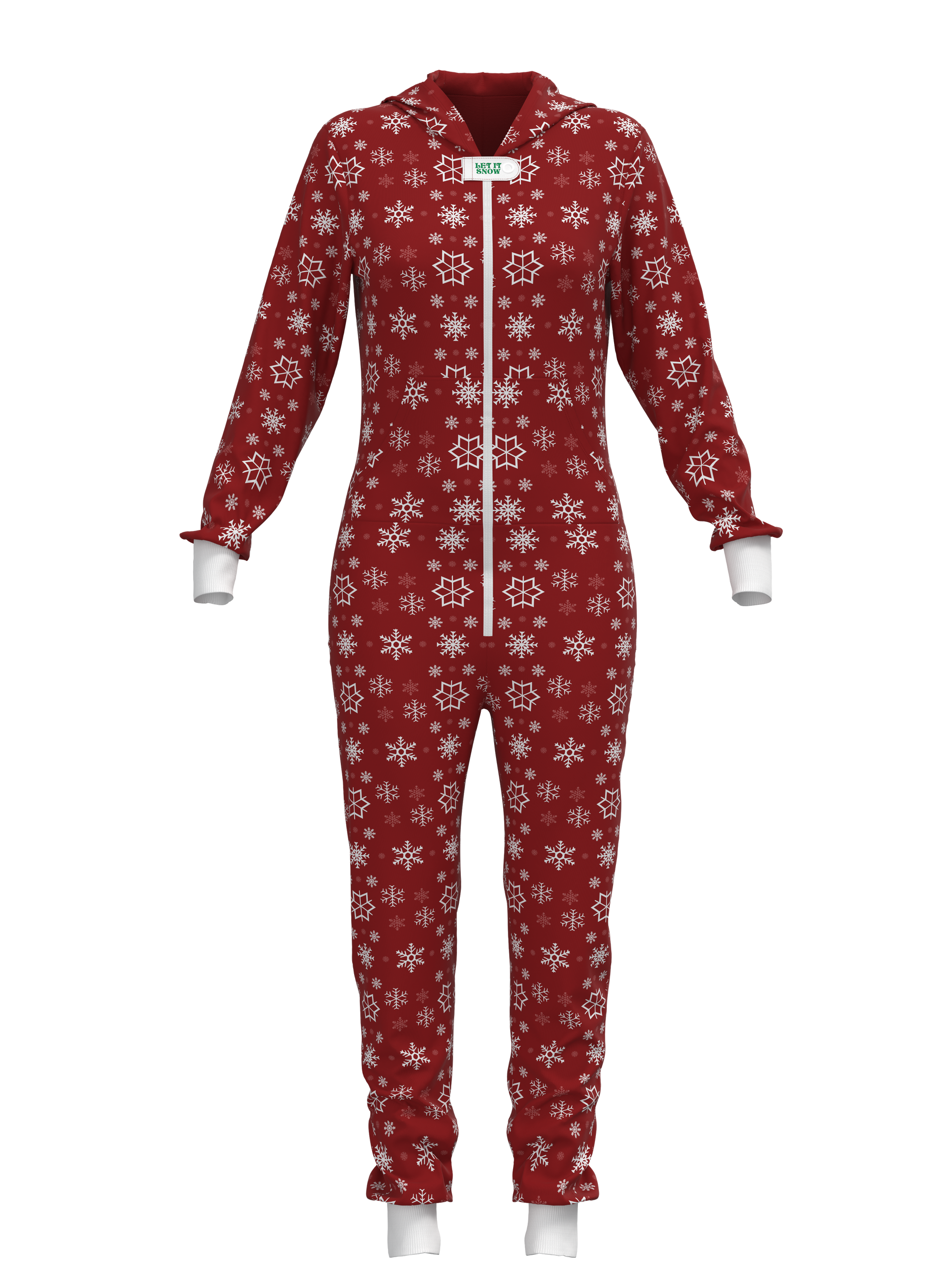 Christmas Snowflake Onesie (Women)