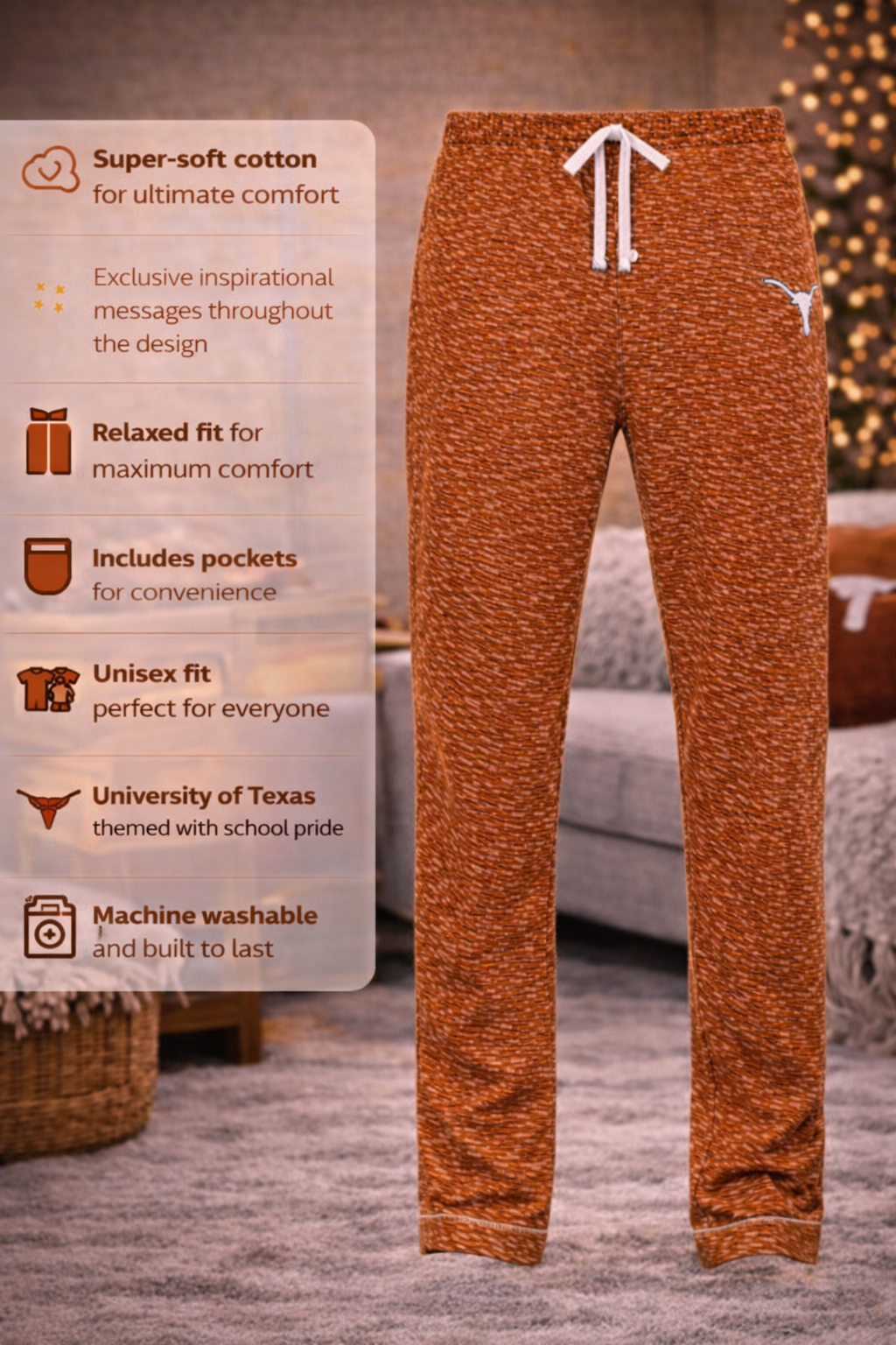 University of Texas Relaxed Fit Pants (Unisex)