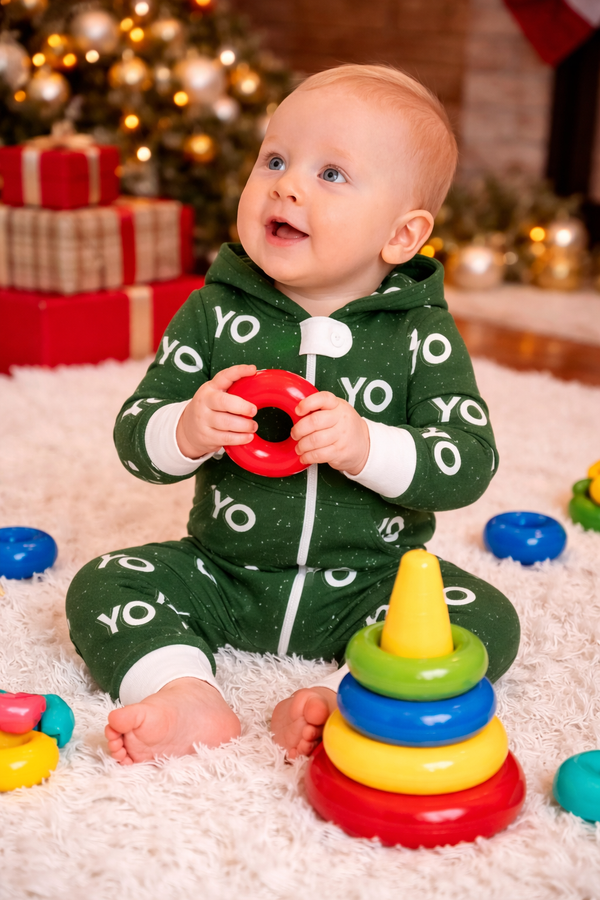 Christmas Yo Yo Yo Onesie (Baby)