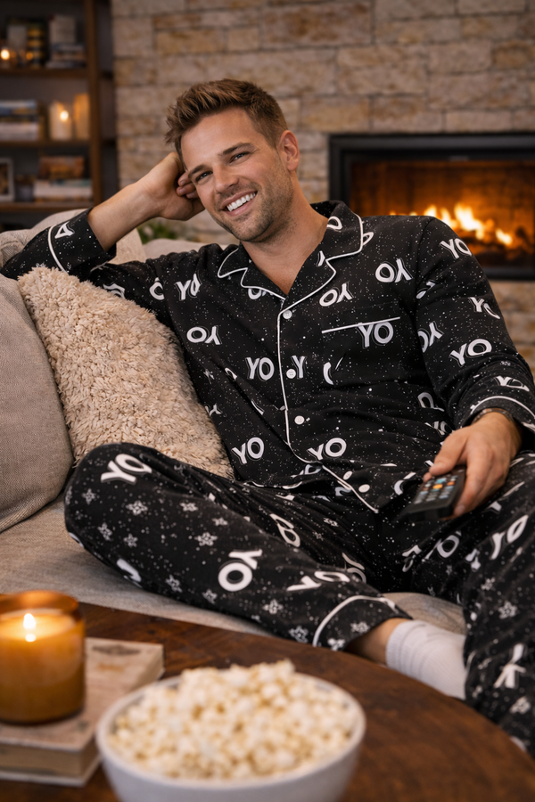 Christmas YO YO YO Button Down Top (Unisex)