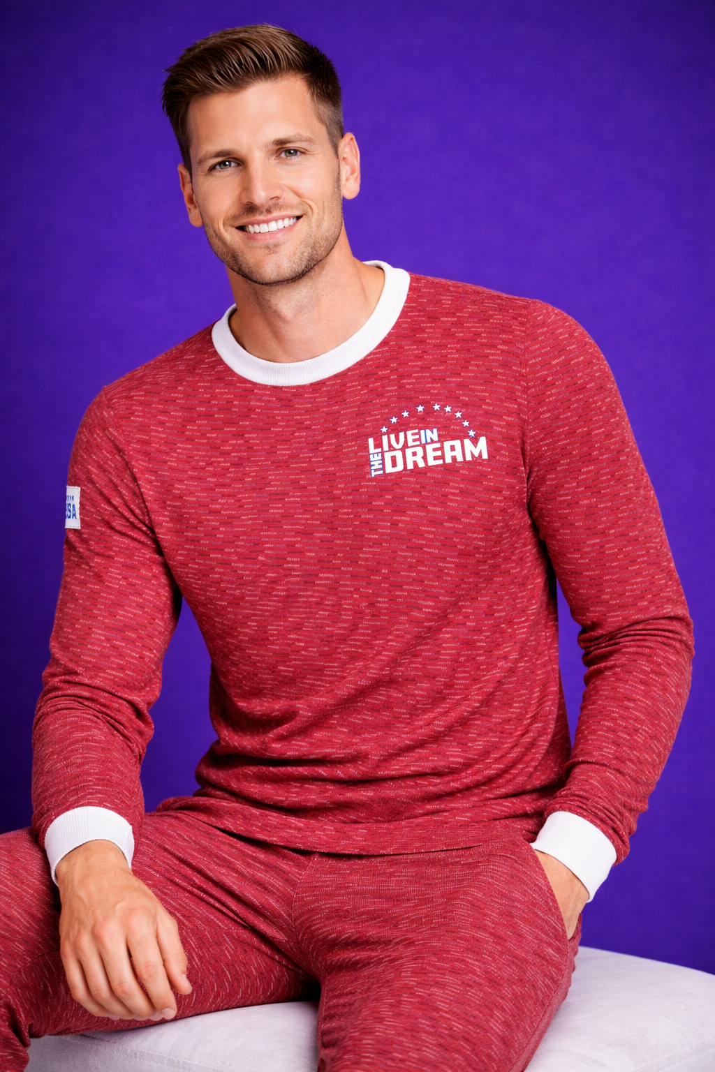 Inspirational Team USA Long Sleeve Tops (Men's)