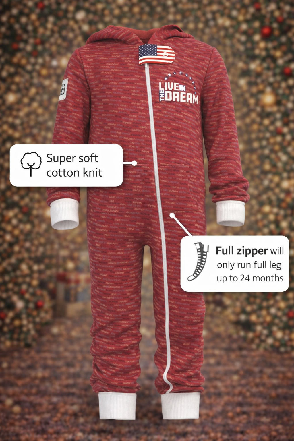 Inspirational Team USA Onesies (Baby)