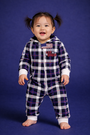 Team USA Plaid Onesies (Baby)